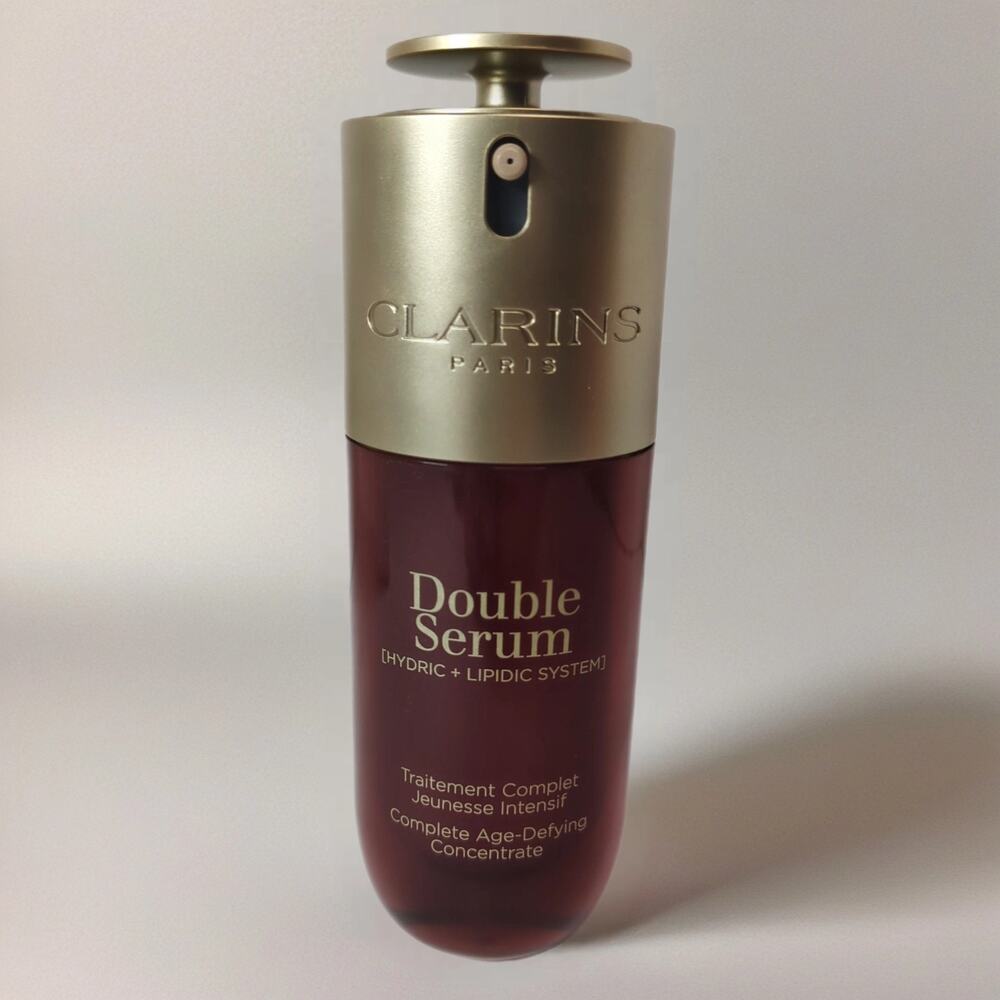 Clarins Double Serum Hydric Lipidic System Age-Defying Concentrate 2.5 oz New